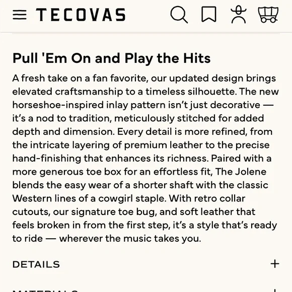 Tecovas Seafoam Bone Jolene Cowgirl Boots 9 Sold Out Online!! - Picture 7 of 10